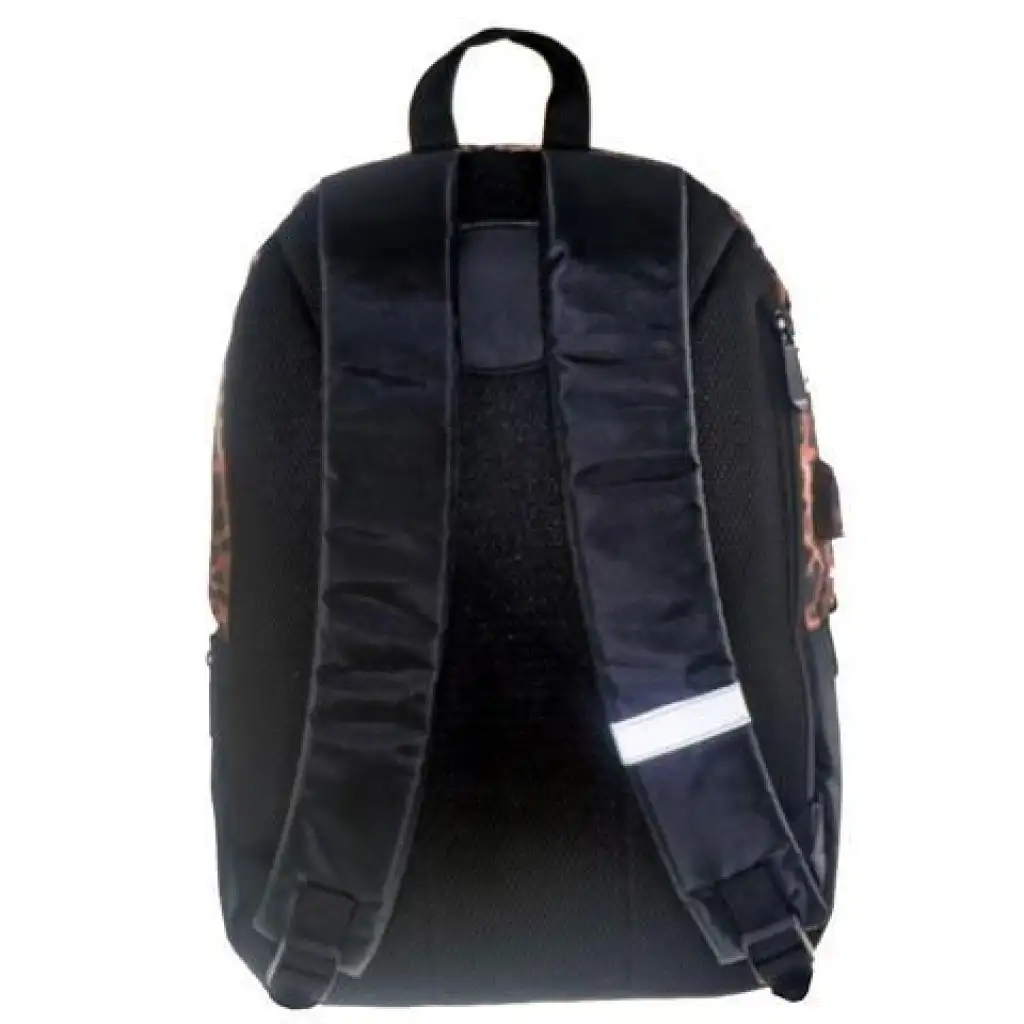 Animal Planet zaoblená školská taška, batoh so vzorom leoparda 32x15x45cm kép 2