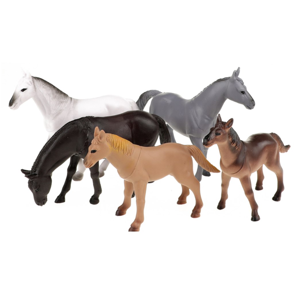 Animal World 5-dielna súprava koní kép 2