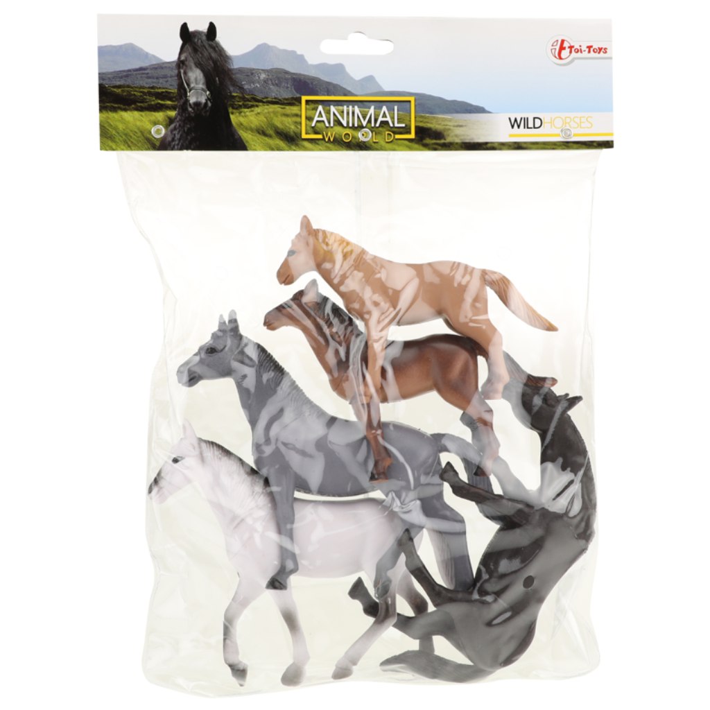 Animal World 5-dielna súprava koní