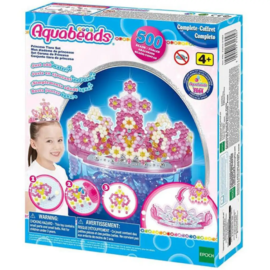 AquaBeads 3D Hercegnő tiara készítő szett kép 1