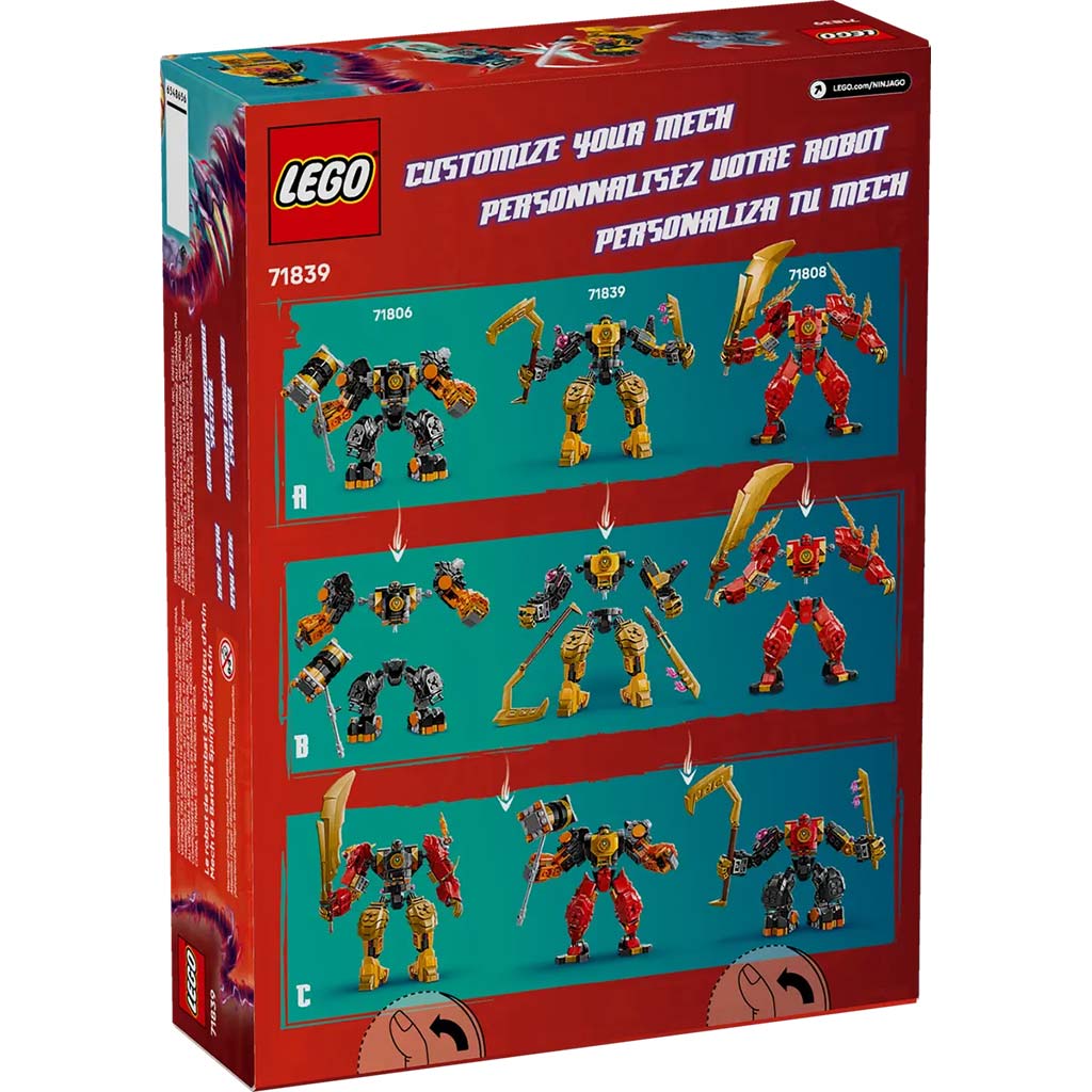 LEGO® Ninjago: Arinov Spinjitzu bojový robot (71839) kép 2