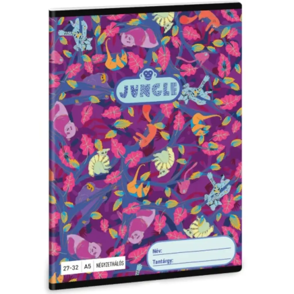 Ars Una: Jungle štvorčekový zošit A/5 27/32