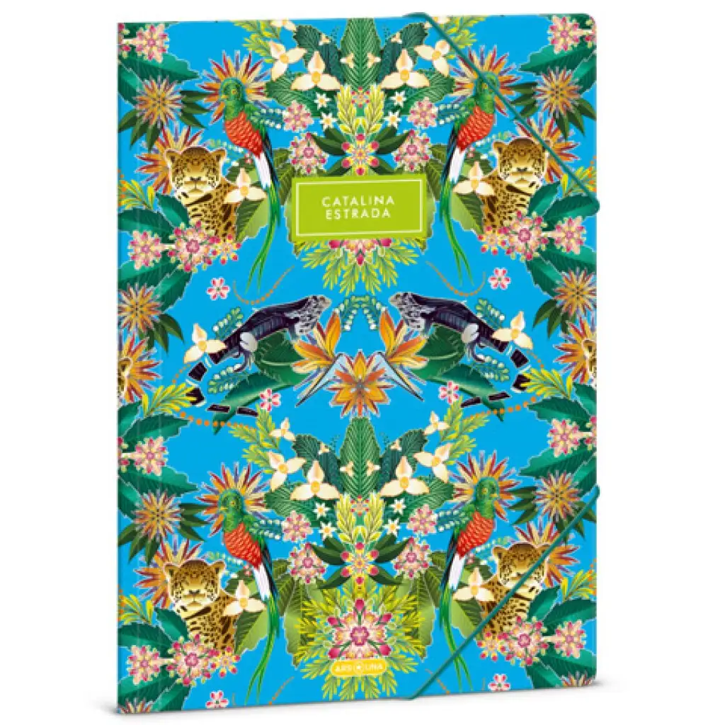 Ars Una: Catalina Estrada Iguana Jungle priečinok na dokumenty A/4