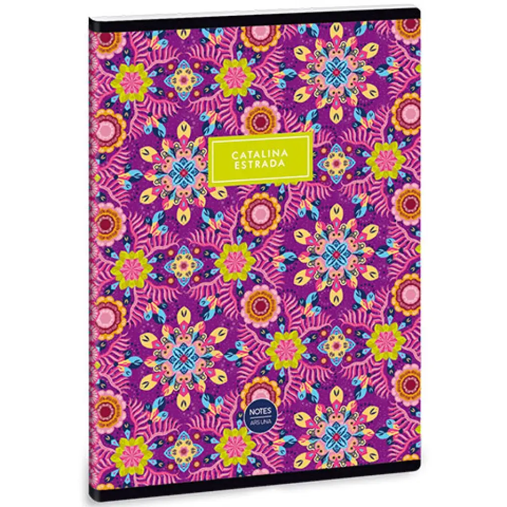 Ars Una: Catalina Estrada Mandala extra zošitý linajkový zošit A/5