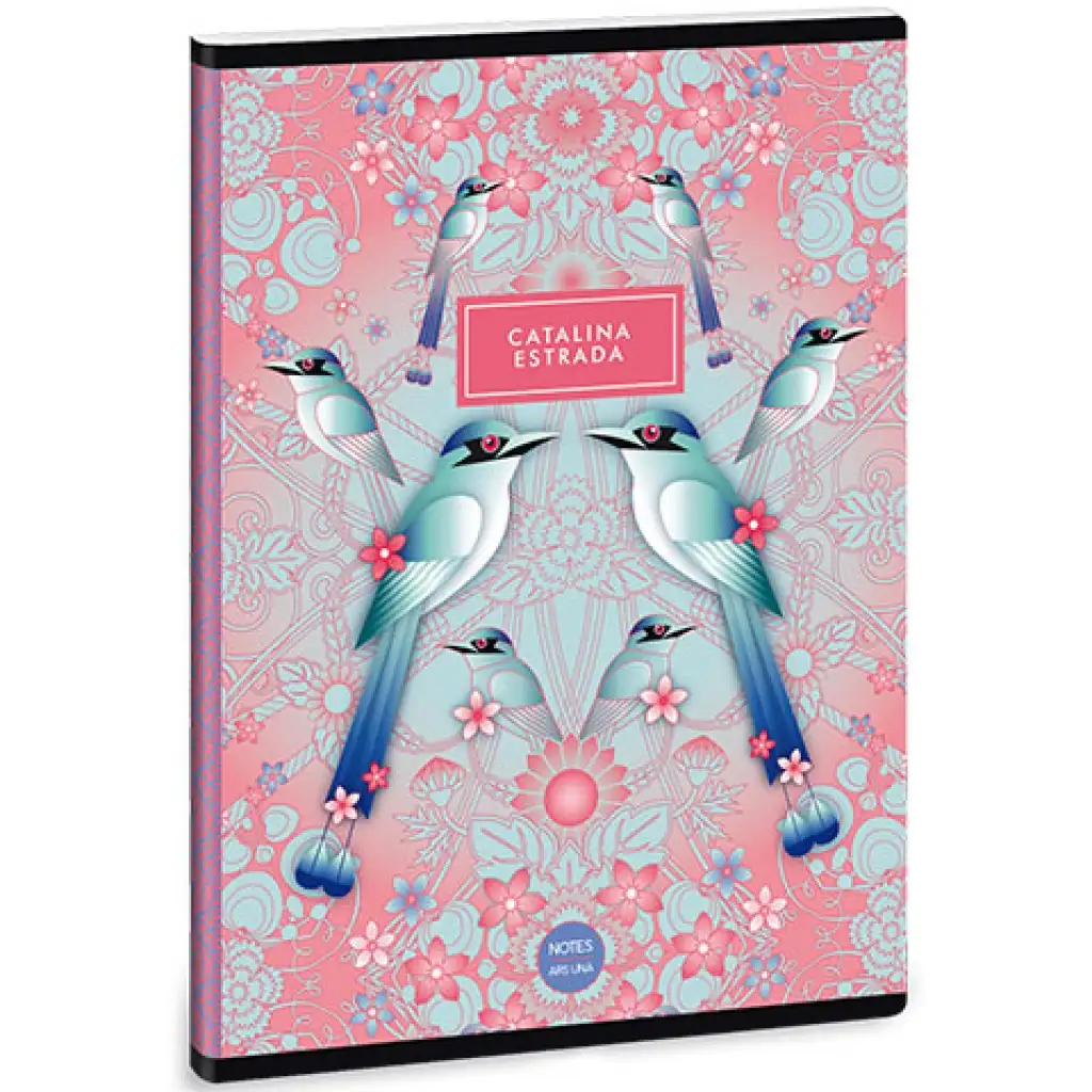 Ars Una: Catalina Estrada Vtáky čistý zošit A/5