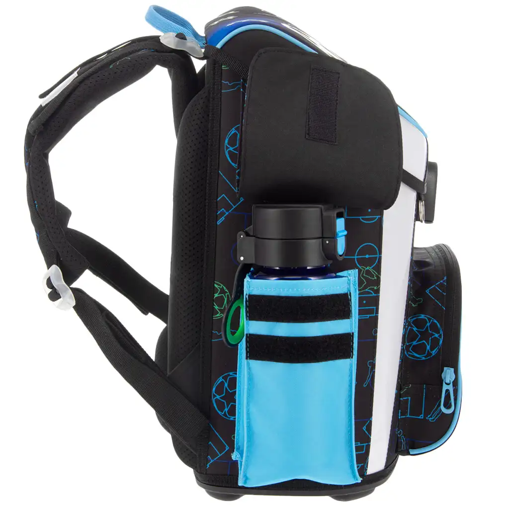 Ars Una: Champs kompaktný ergonomický školský batoh s magnetickým zapínaním, ruksak 33x41x24 cm kép 2