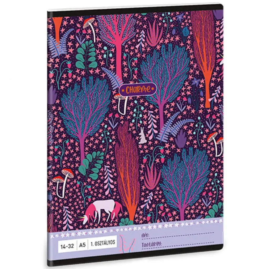 Ars Una: Charme linajkový zošit pre 1. ročník A/5 14-32