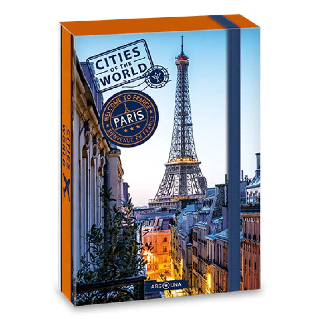 Ars Una: Cities of the World Paríž box na zošity A/5