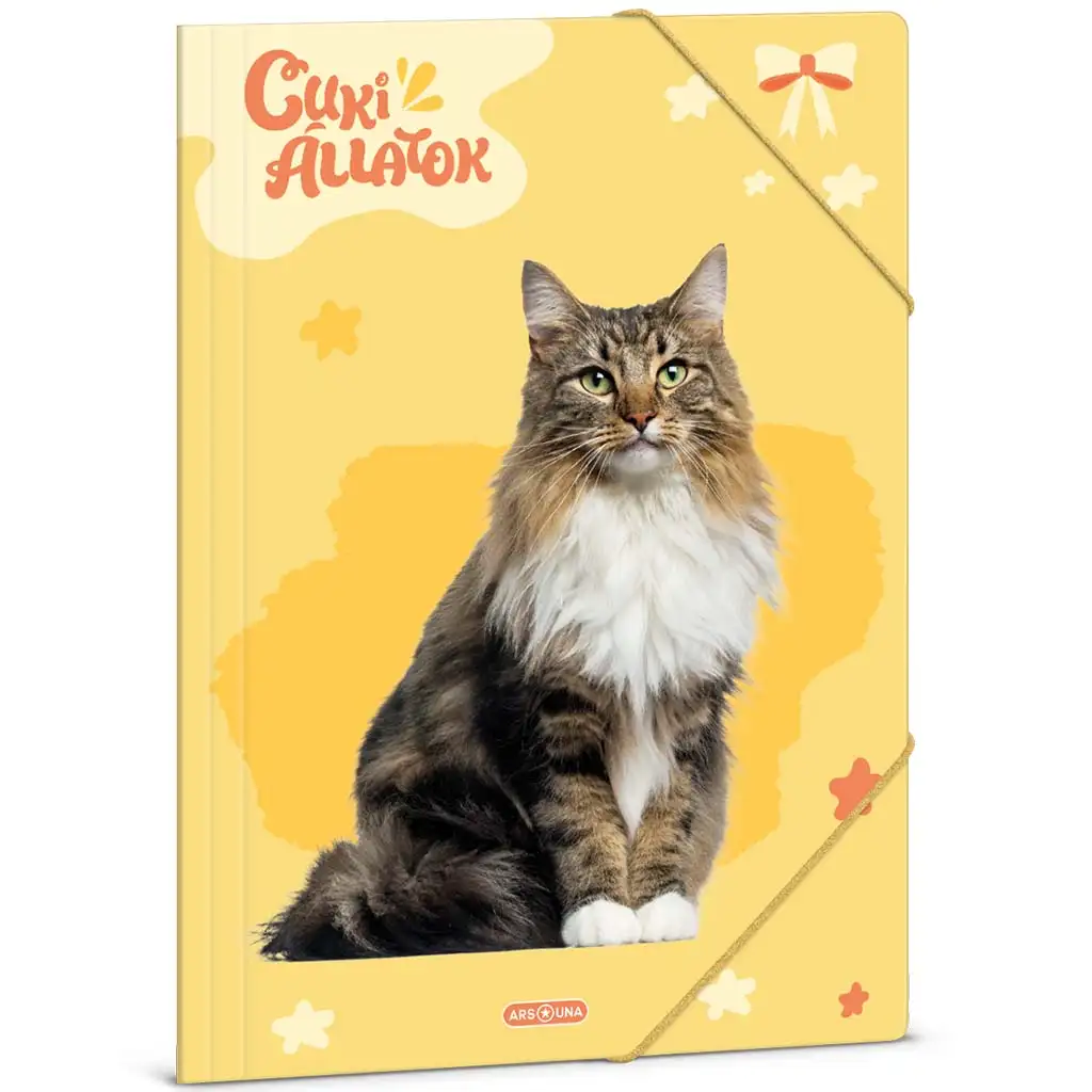 Ars Una: Roztomilé zvieratká – Nórska lesná mačka A/4 doska s gumičkou