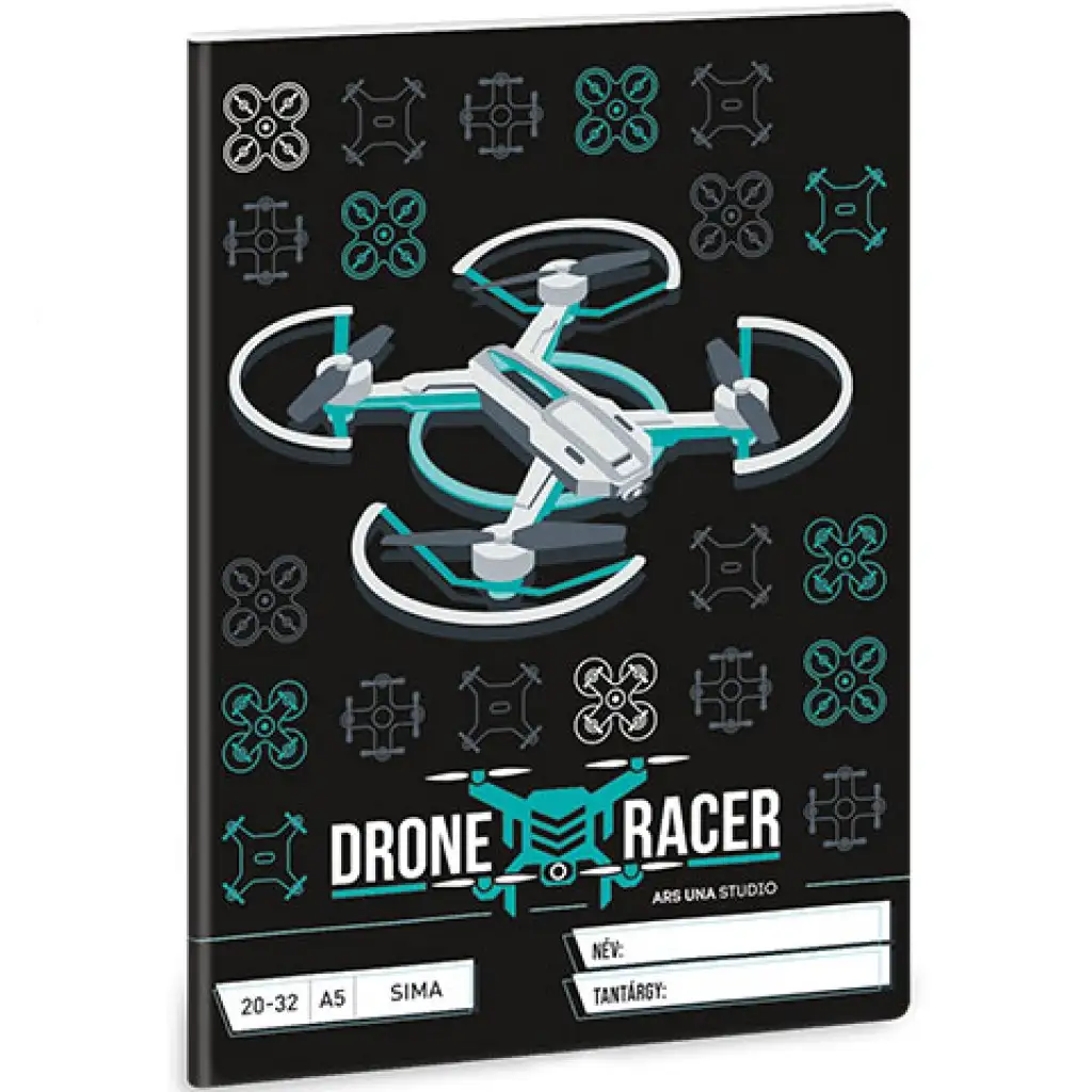 Ars Una: Drone Racer čistý zošit A/5 20-32