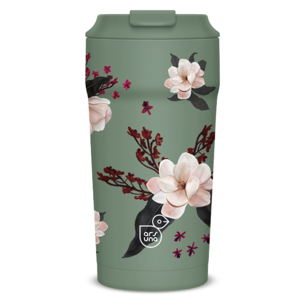 Ars Una Flowery Green termohrnček 470 ml