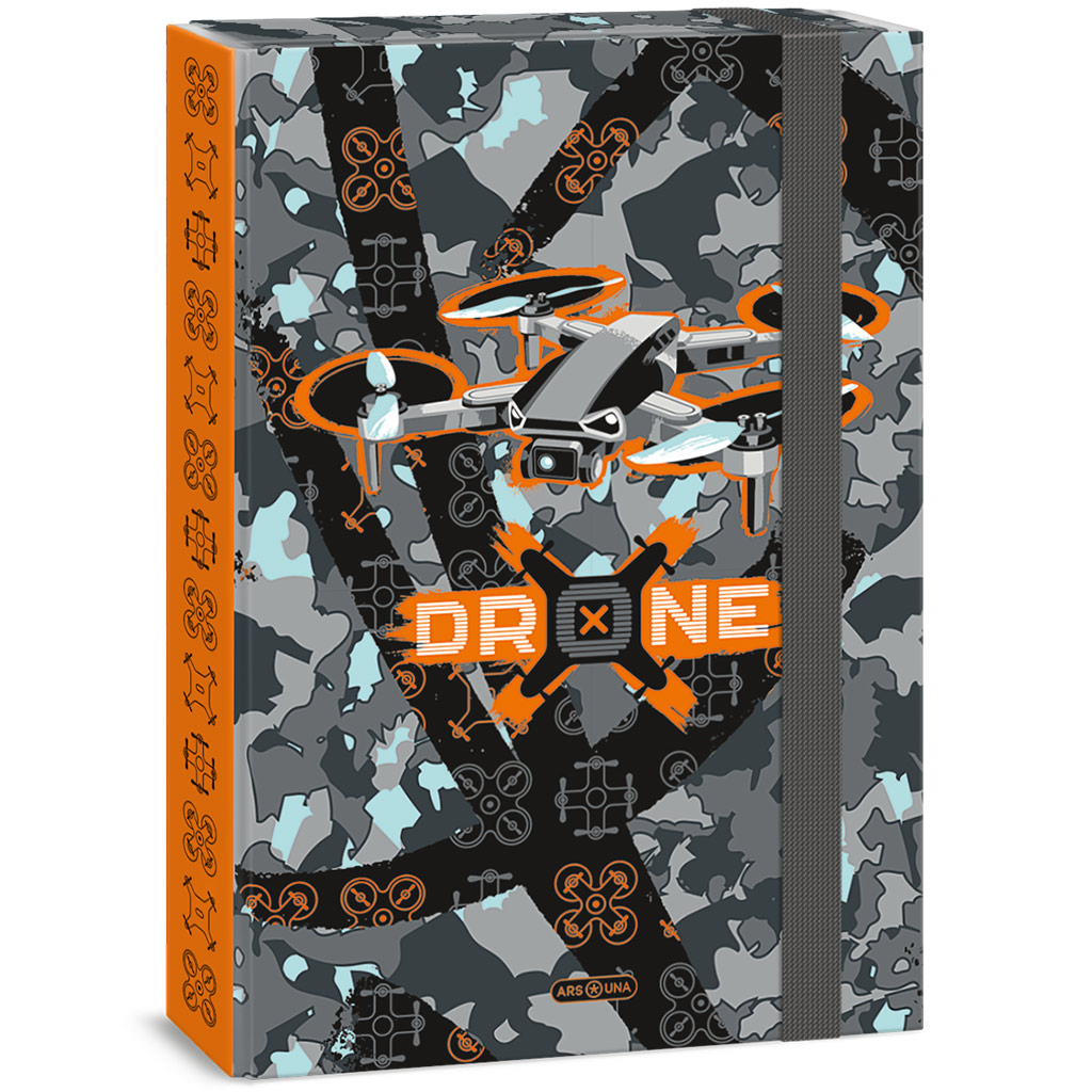 Ars Una: Drone X gumis füzetbox A/4 kép 1
