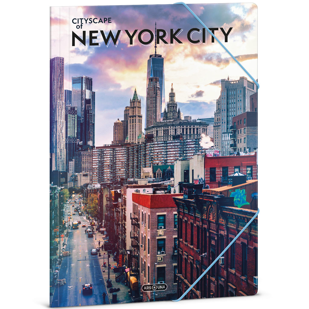 Ars Una: Cityscape - New York gumis dosszié A/4-es méret kép 1