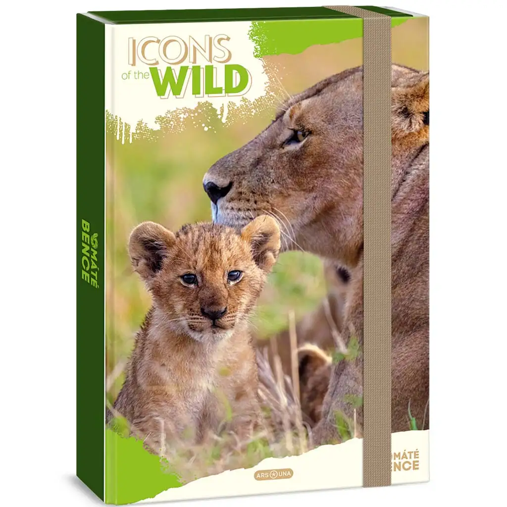Ars Una: Icons of the Wild Lions A/4 box na zošity