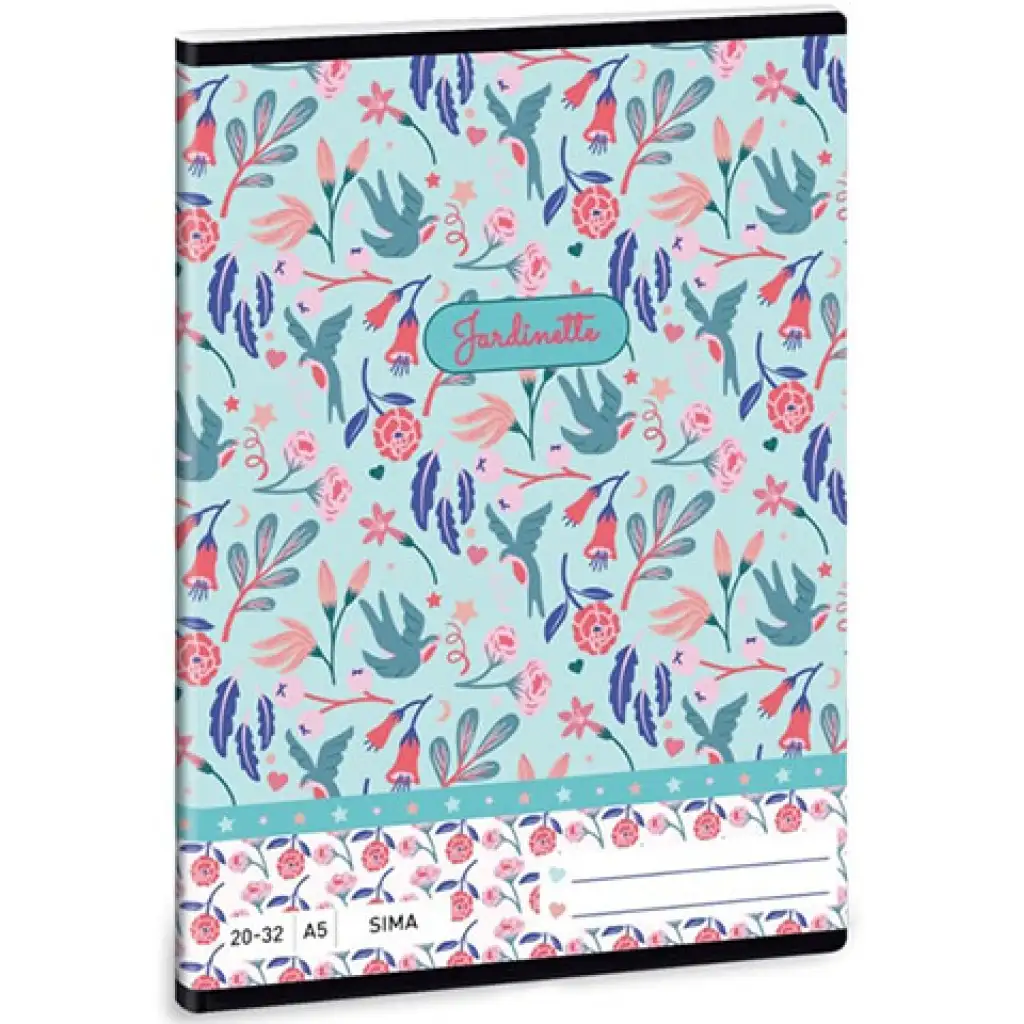 Ars Una: Jardinette čistý zošit A/5 20-32