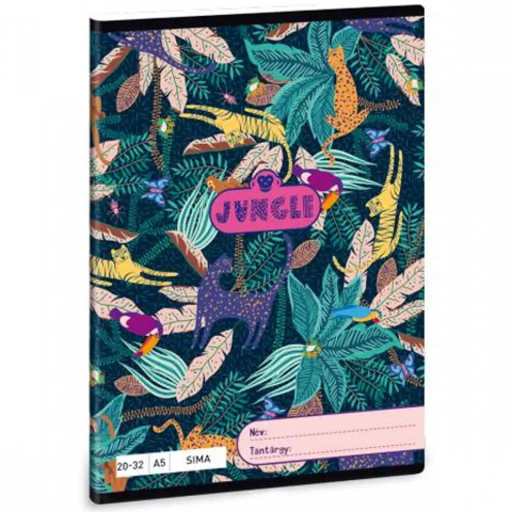 Ars Una: Jungle čistý zošit A/5 20-32