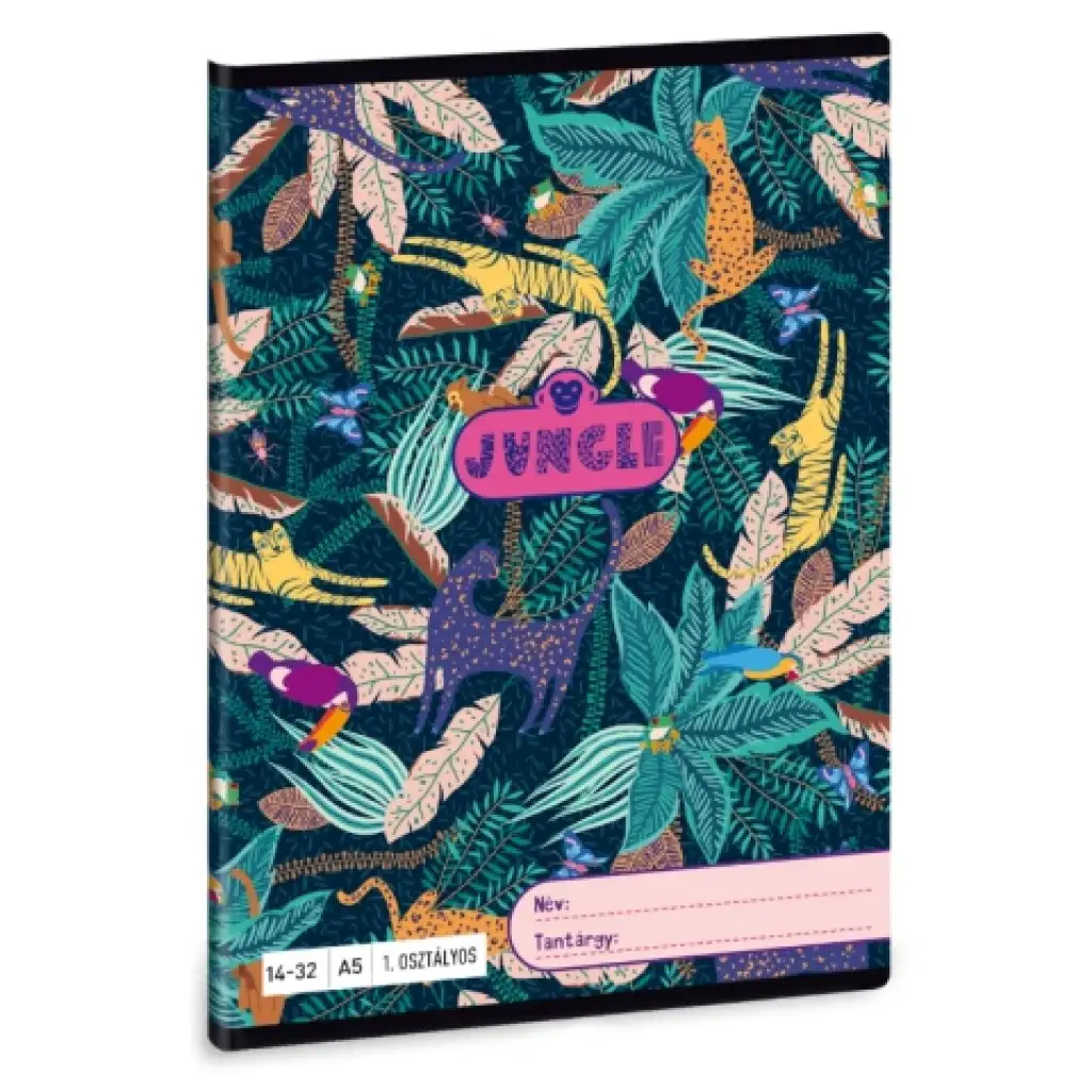 Ars Una: Jungle linajkový zošit pre 1.ročník A5 14-32