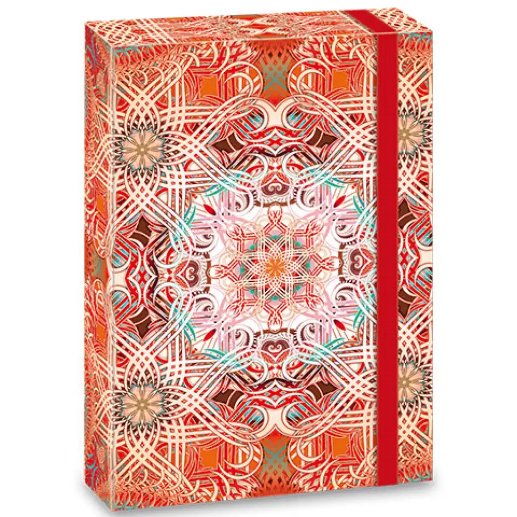 Ars Una: Mandala Love box na zošity A/4 s gumičkou