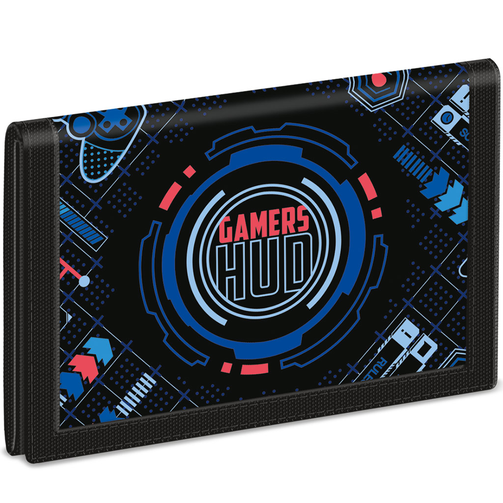 Ars Una: Gamers HUD pénztárca 9x12,5x2cm kép 1