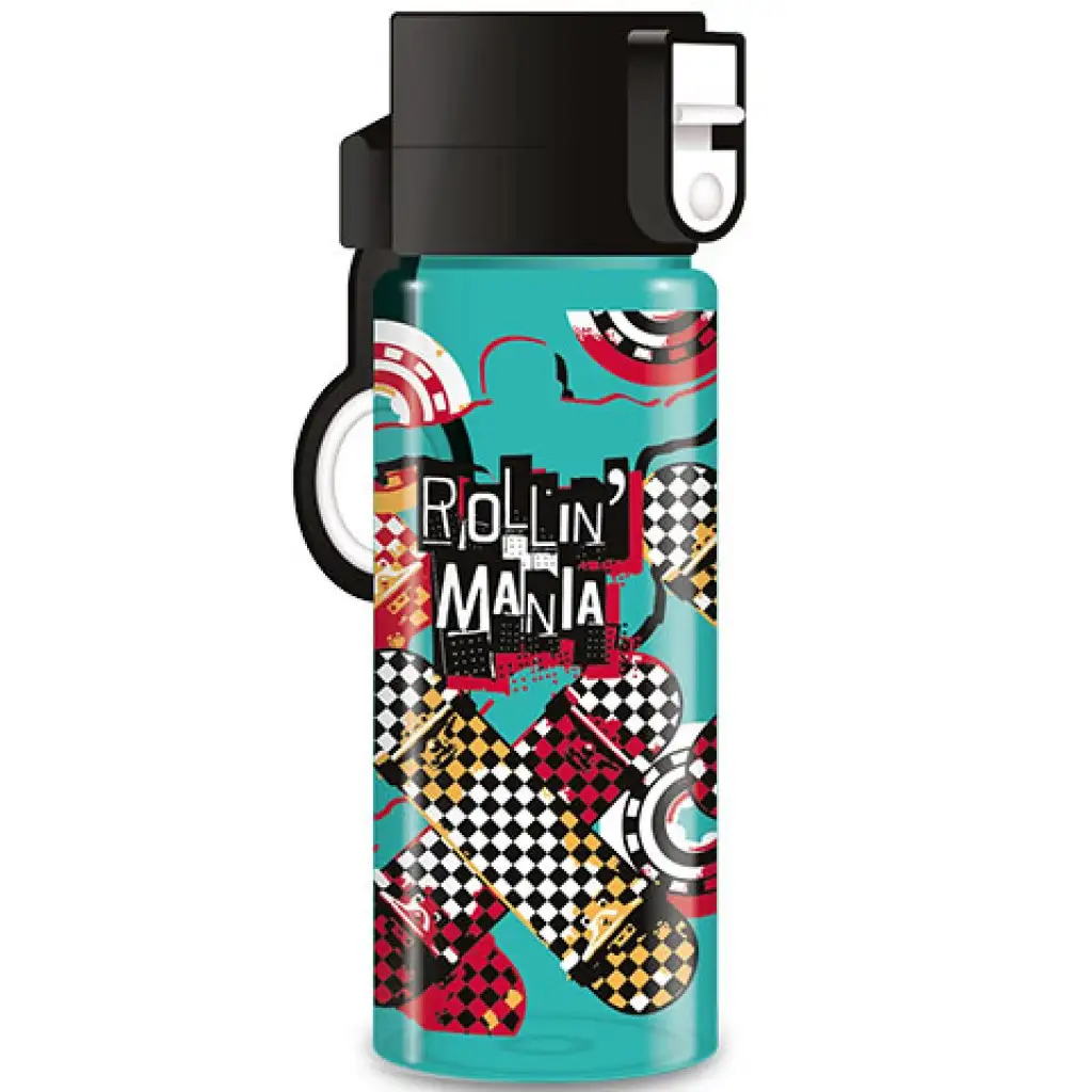 Ars Una: Rollin' Mania skateboard fľaša bez BPA 475ml