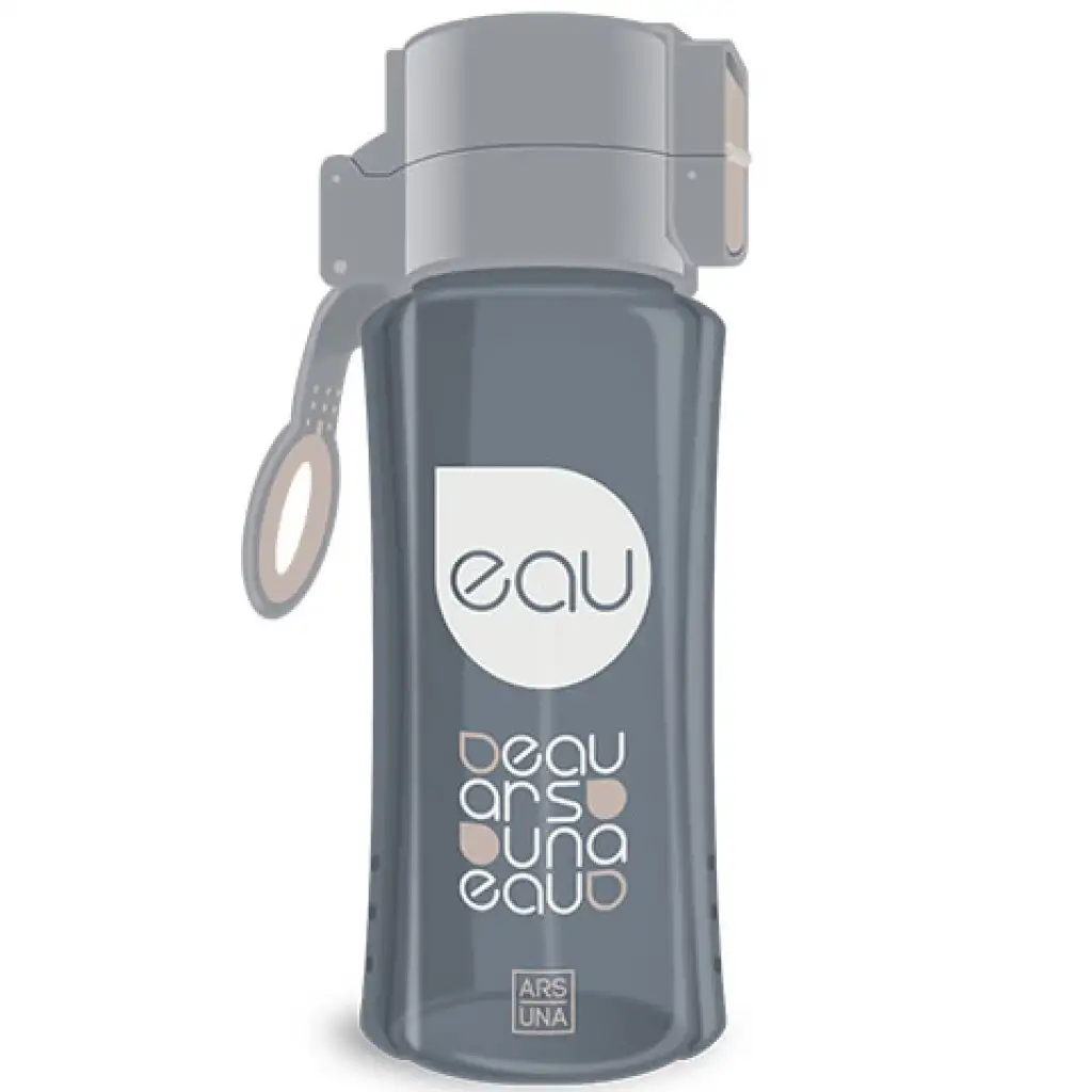 Ars Una: Svetlosivá fľaša bez BPA 450ml