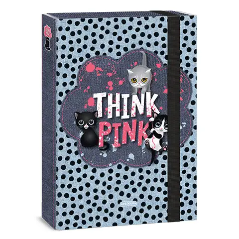 Ars Una: Think Pink box na zošity A/4