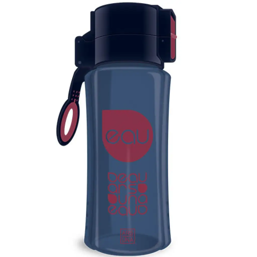 Ars Una: Tmavosivá fľaša bez BPA 450ml