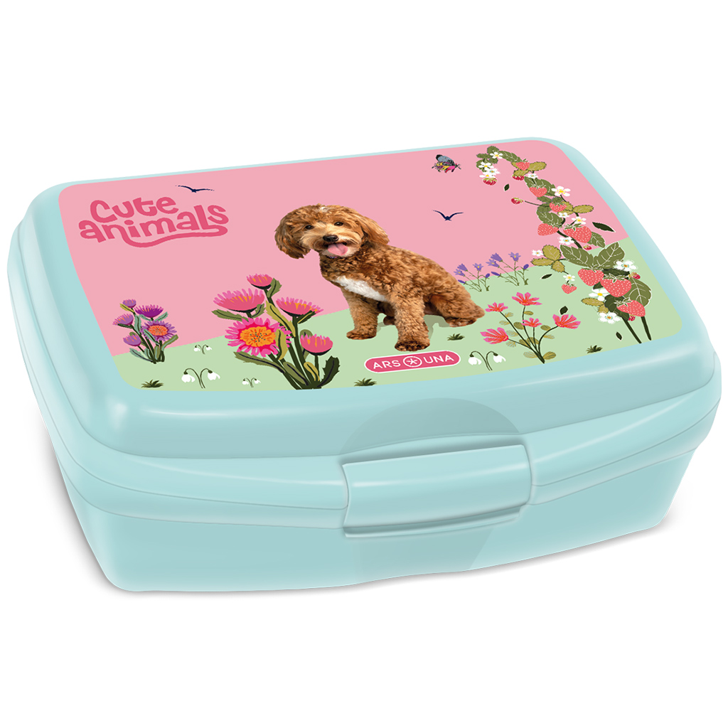 Ars Una: Cute animals Doggie box na desiatu so psíkom