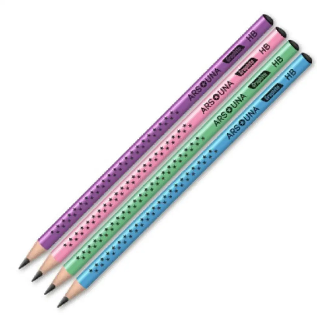 Ars Una: Trojhranná grafitová ceruzka HB - rôzne varianty