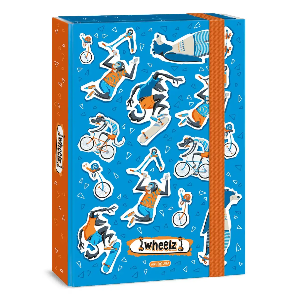 Ars Una: Wheelz box na zošity A4