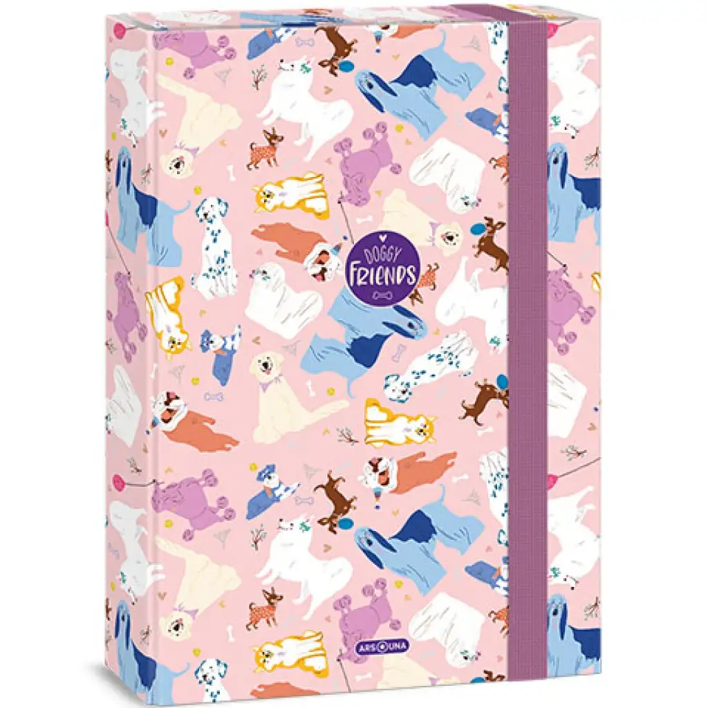 Ars Una: Doggy Friends box na zošity A/4