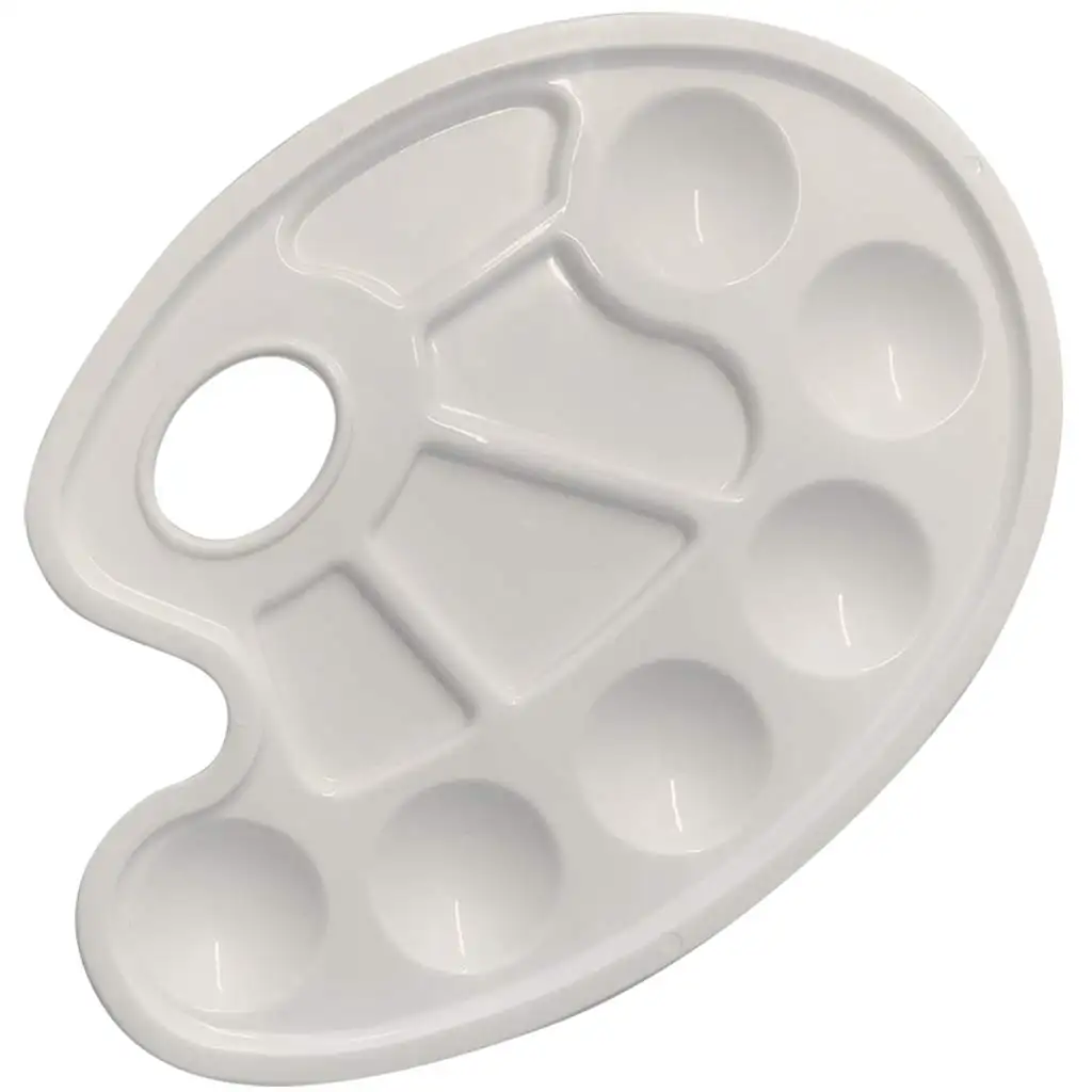 Ars Una: Paleta na farby so 6 okrúhlymi a 4 hranatými otvormi