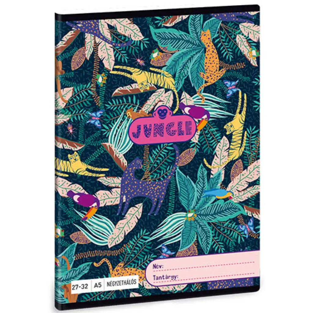 Ars Una: Jungle štvorčekový zošit A/5 27-32