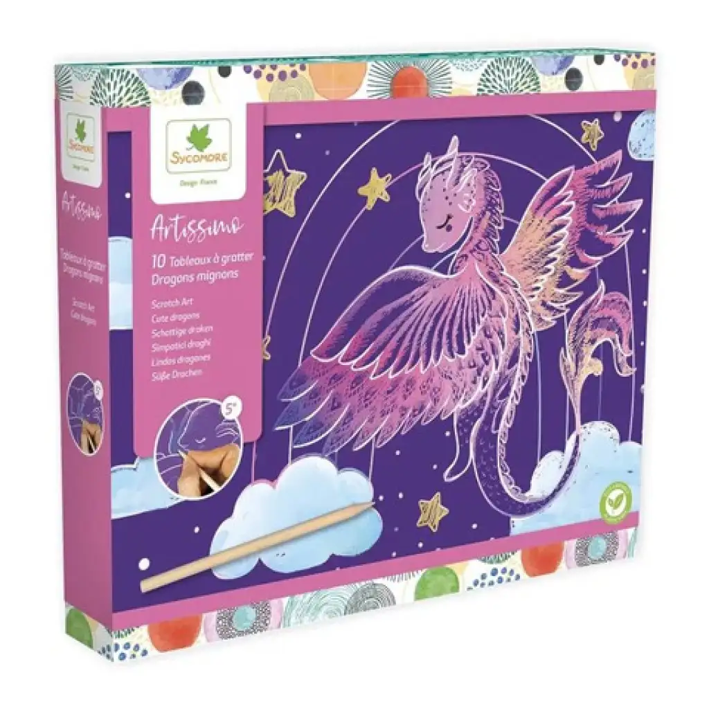 Artissimo: Draci škrabacia súprava - Sycomore