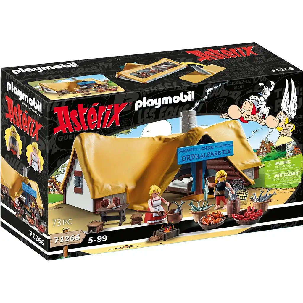 Playmobil: Asterix - Unhygienix kunyhója (71266) kép 1