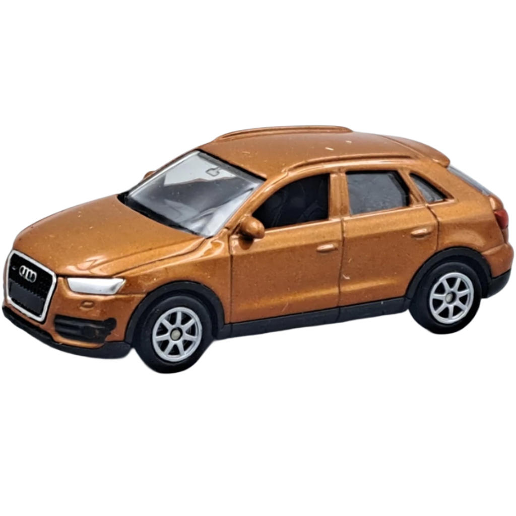 Welly: Audi Q3 hnedý model autíčka 1/64 kép 2