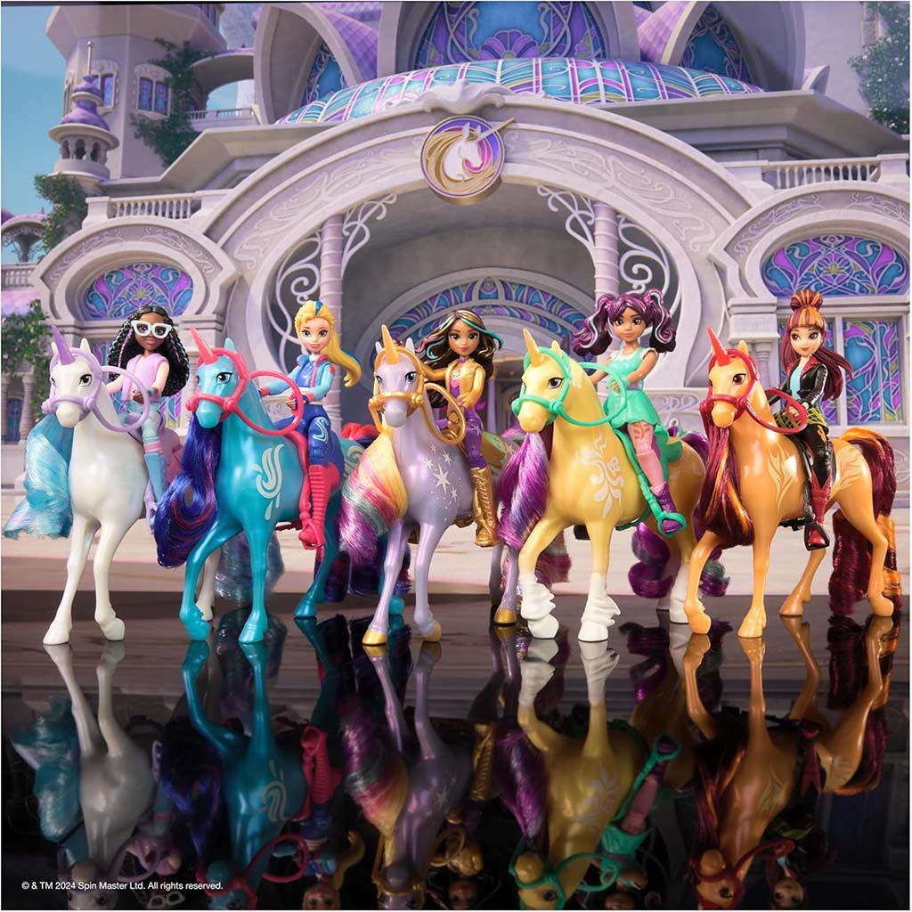 Unicornia akadémia: Ava a meniaci farbu Leaf herný set - Spin Master kép 4