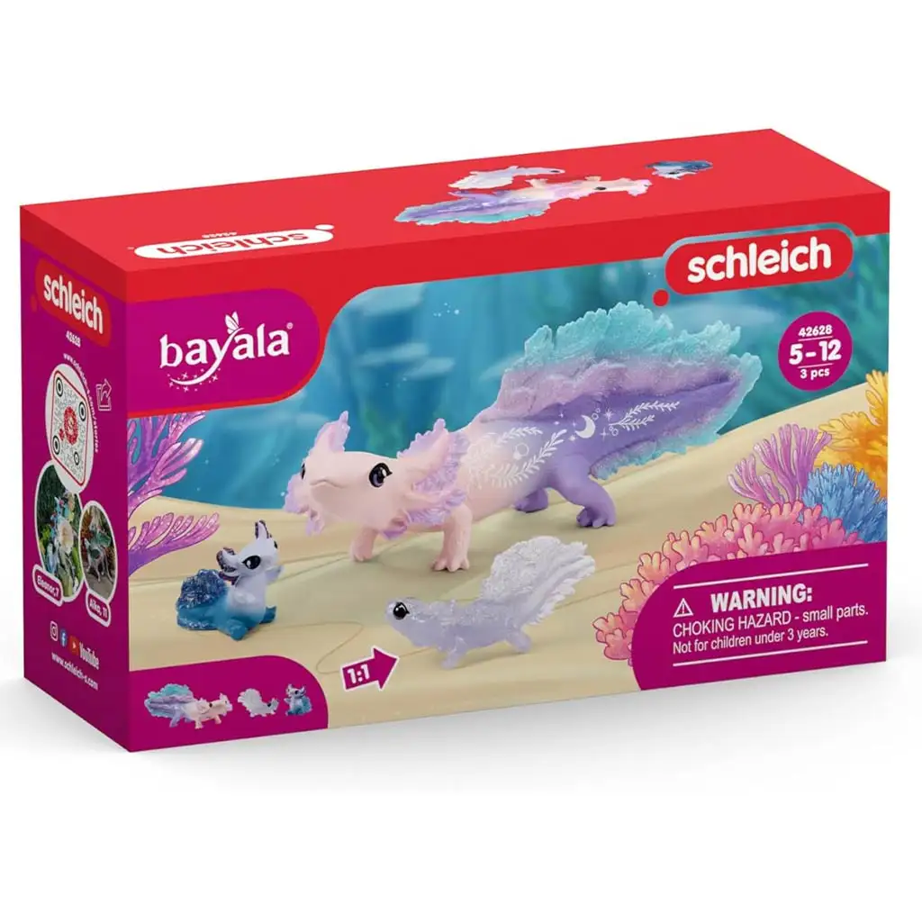 Schleich: Sada na objavovanie axolotlov (42628)