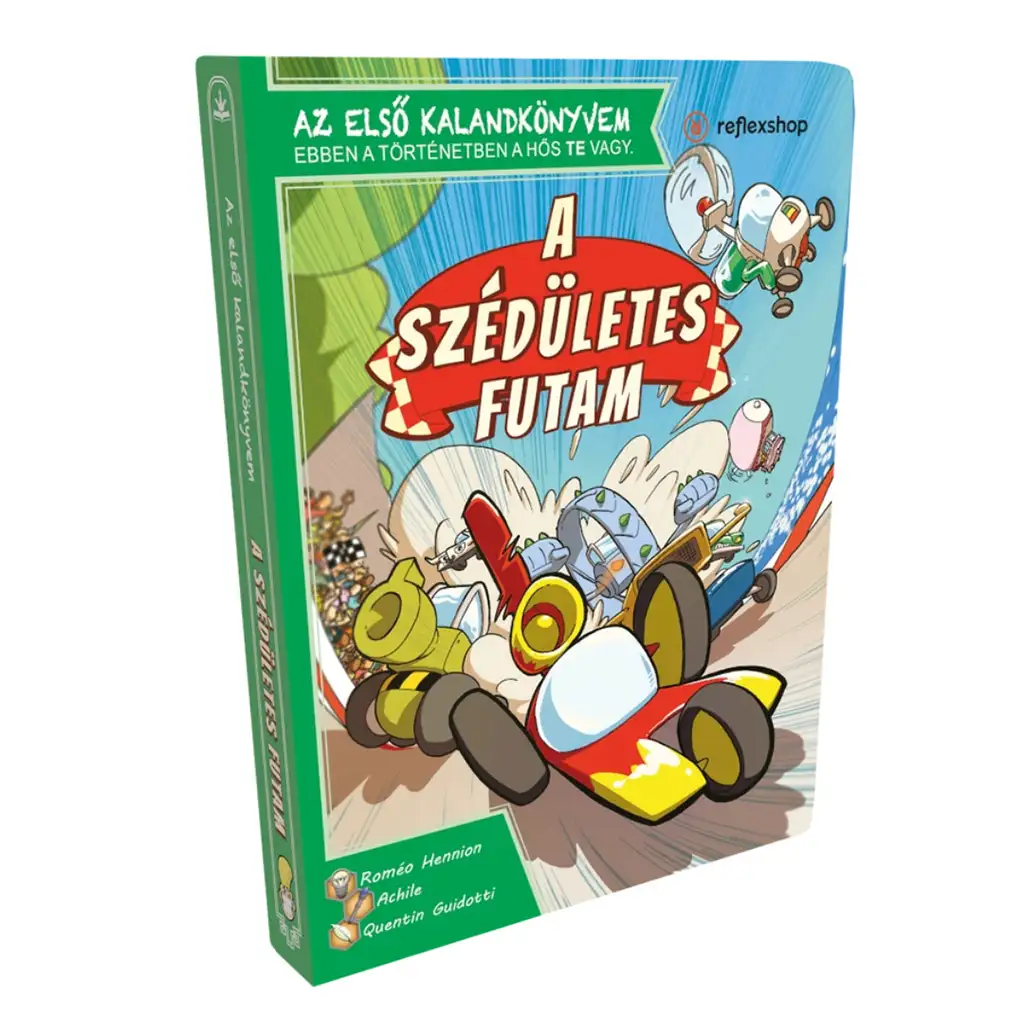 Moja prvá dobrodružná kniha: Ohromujúci závod