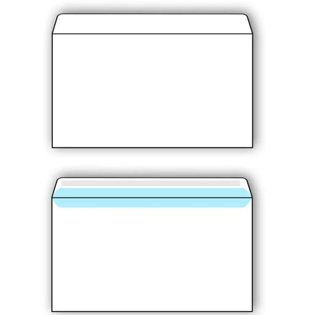 Spirit: Biele obálky B5 25x17cm balenie 10 ks kép 2