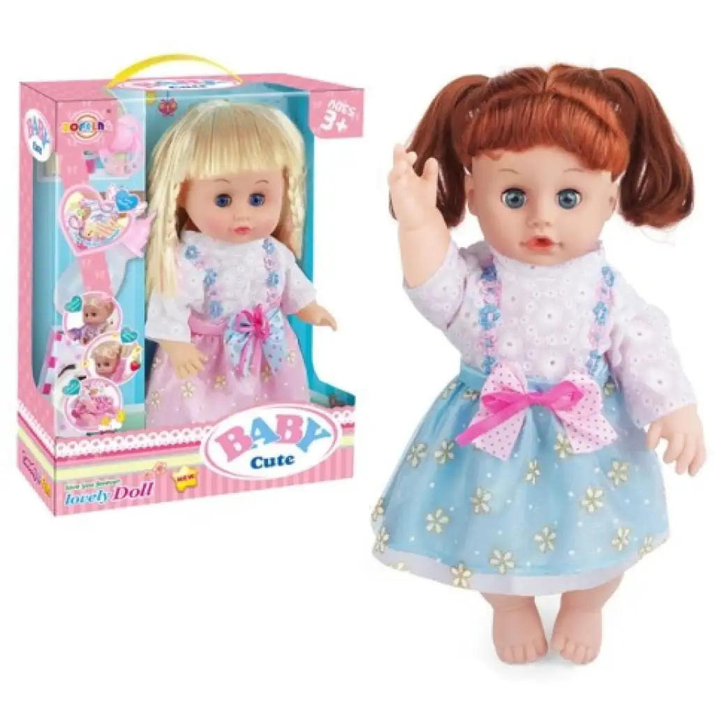 Baby Cute bábika so zvukom a príslušenstvom, rôzne varianty