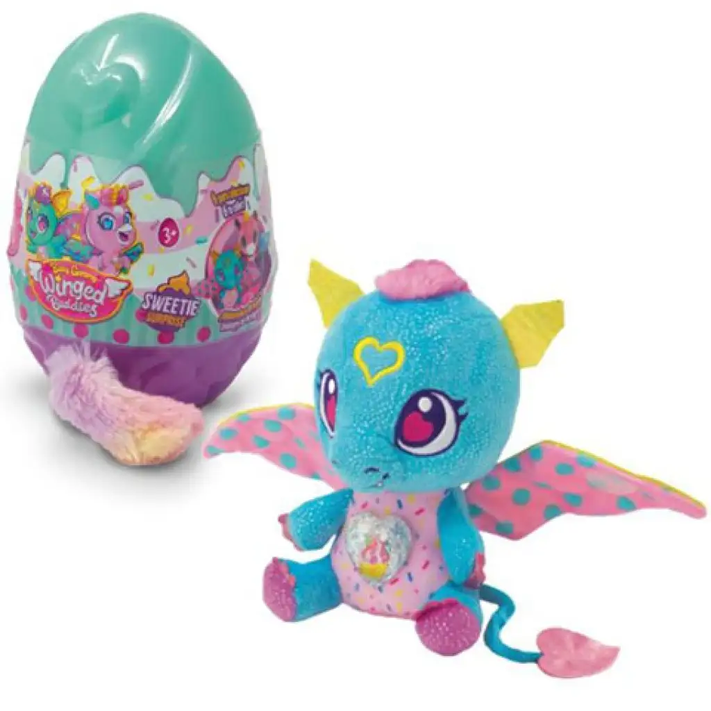 Baby Gemmy: Voňavé vajíčko na prekvapenie s plyšovým drakom v rôznych variantoch 1ks kép 1