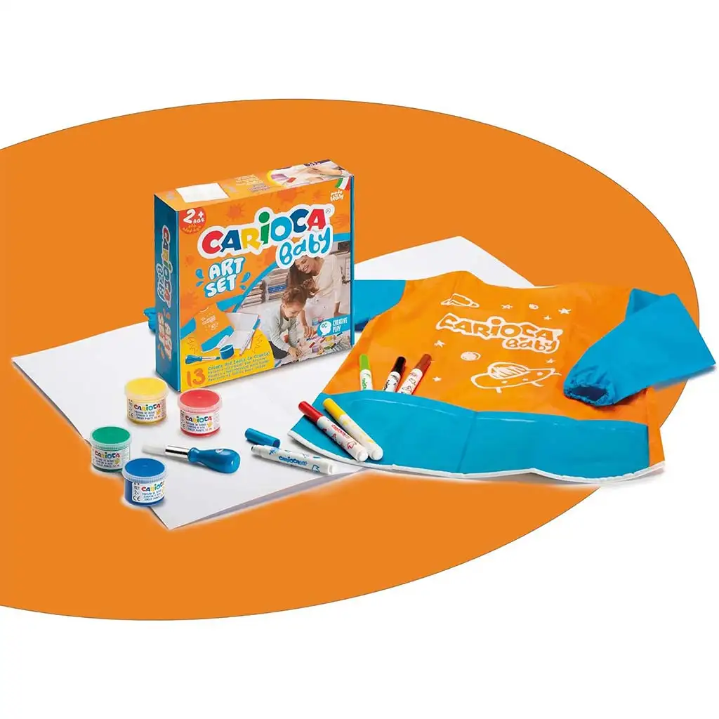 Baby omaľovánka 13-dielna sada - Carioca kép 2