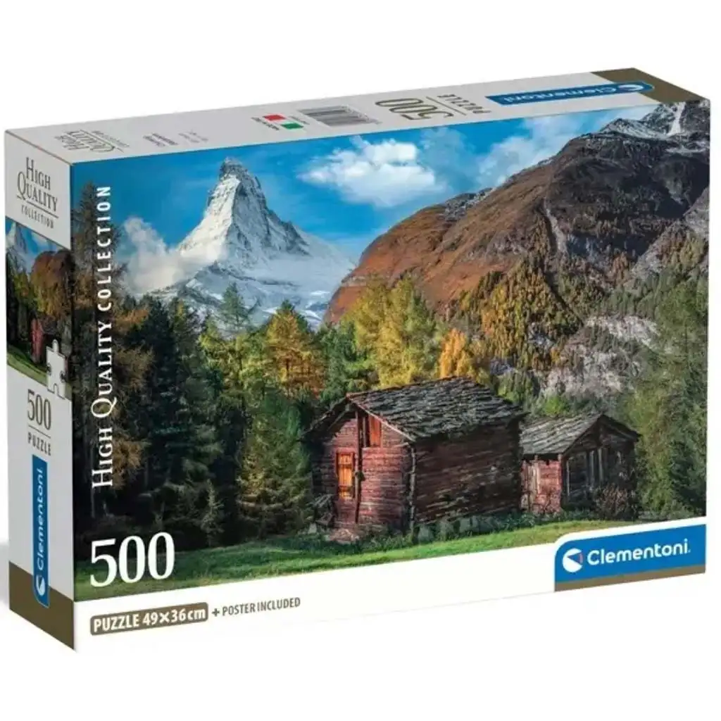 Bájos Matterhorn HQC 500 darabos puzzle - Clementoni kép 1