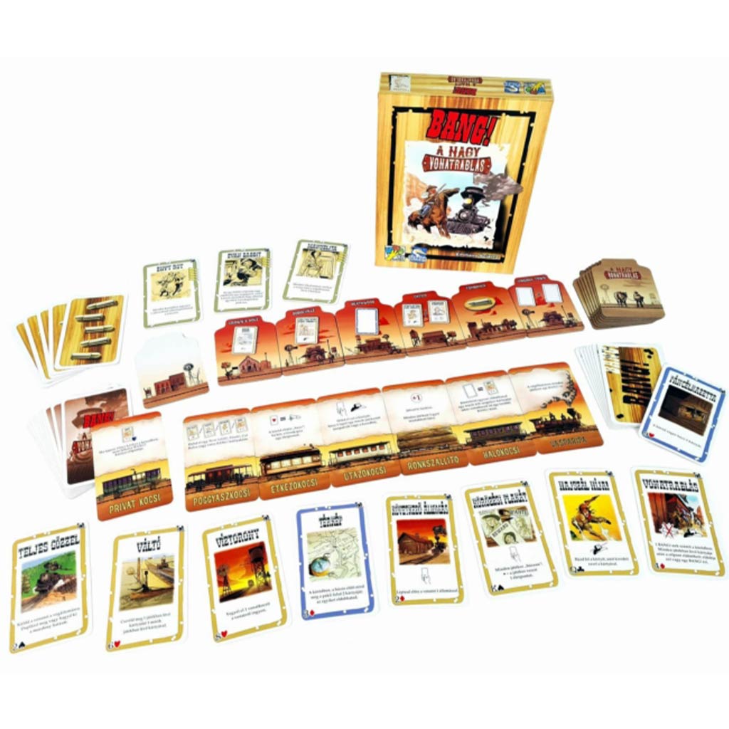 Bang! Veľká vlaková lúpež kartová hra kép 2