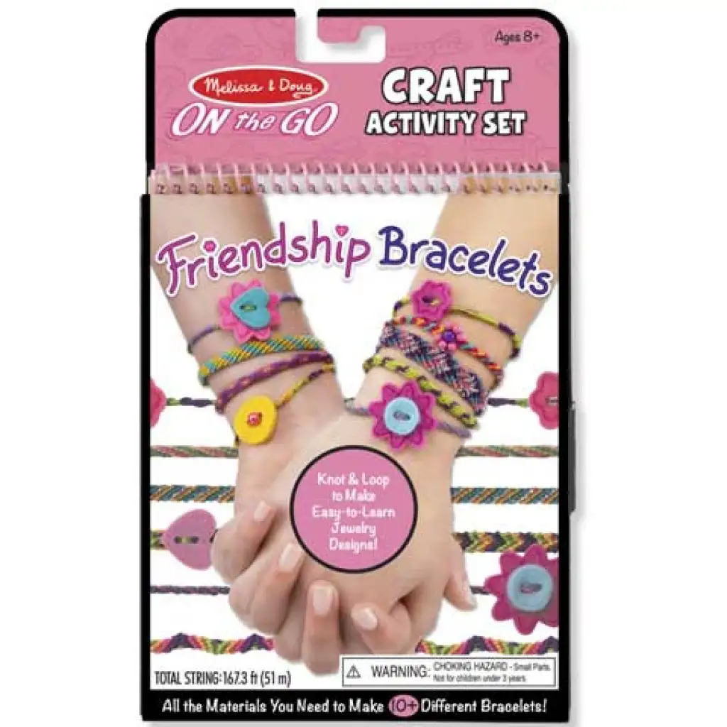 Barátságkarkötő készítő szett - Melissa & Doug kép 1