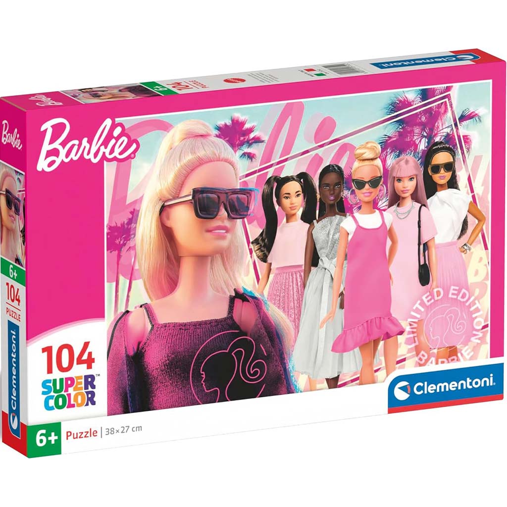 Módna Barbie 104-dielne Supercolor puzzle - Clementoni