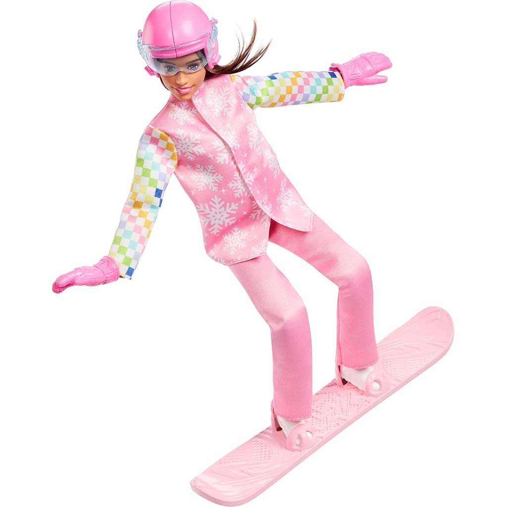 Barbie: 65. výročná kariérna bábika - Snowboardistka - Mattel kép 3