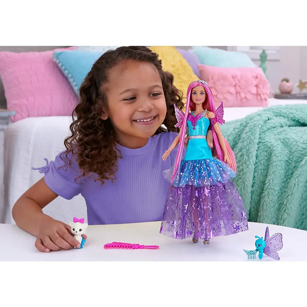 Barbie: A Touch of Magic Tündér Főhős - Malibu - Mattel kép 3