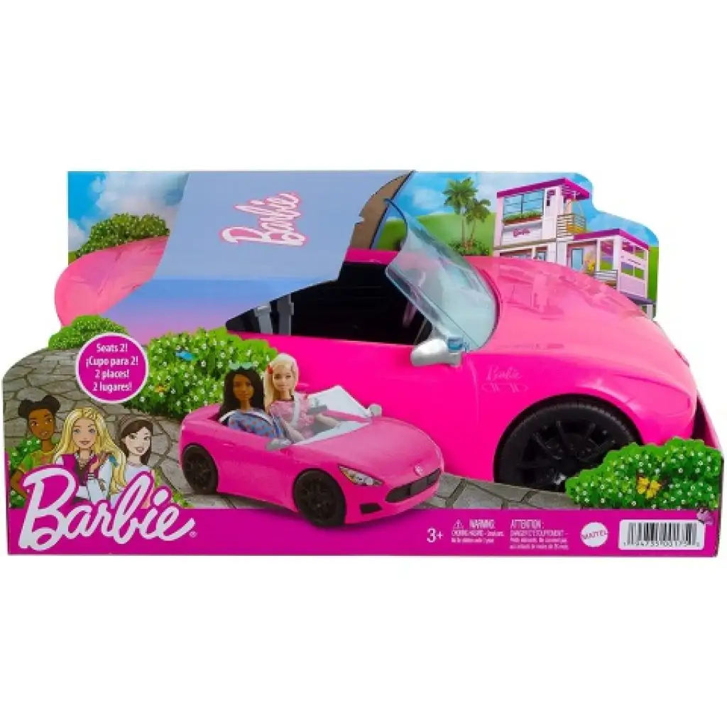 Barbie: Ružový kabriolet Barbie 2022 - Mattel